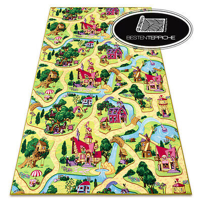 multicouleursfacile d'entretien couleur Candy Tapis pour enfants Candy Town 