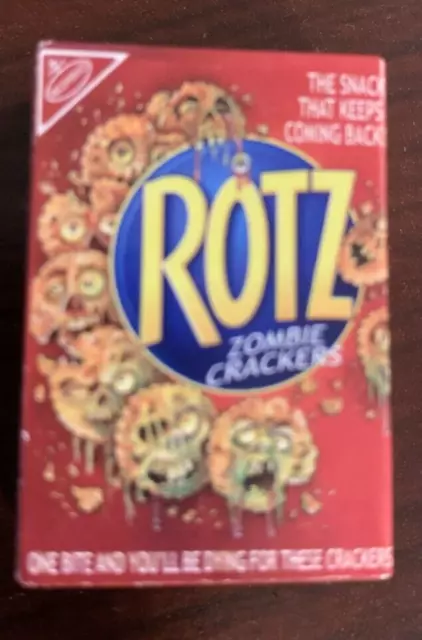 Wacky Packages Minis 1st Series Rotz Rare HTF