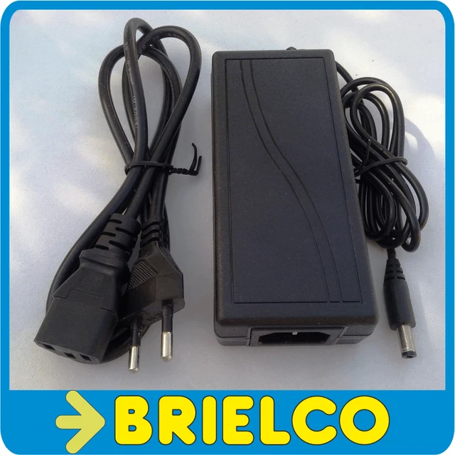 Cargador Adaptador 12V 4 Pines Para TV Oki OKITVV19DV - Entrada 100-240V, Cable De 120 Cm, Envío Desde Francia