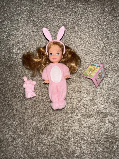 Li'l Friends of Kelly Bunny Costume Melody Doll Mattel 1997 Barbie