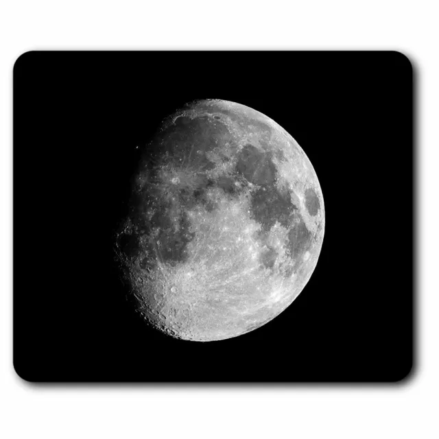 Computer Mouse Mat - Awesome Moon Planet Space NASA Office Gift #8939