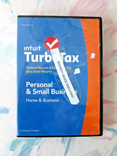 TurboTax 2014 Home & Business Federal & State. SKU: 424538, Used