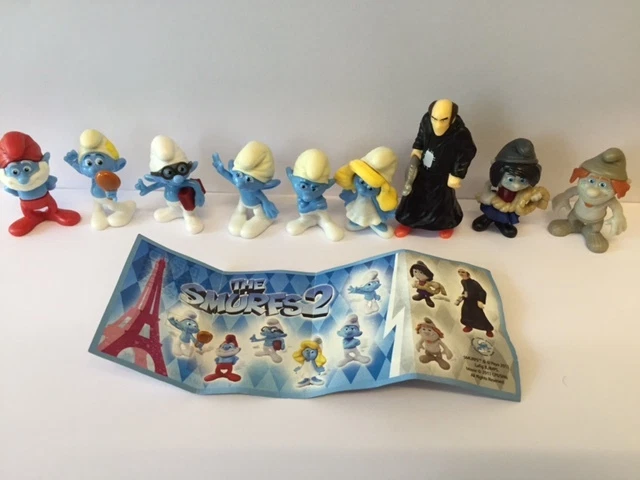 Figurines Kinder Surprise édition Spéciale + Schtroumpf Anniversaire + Miniature Rare - Neuf