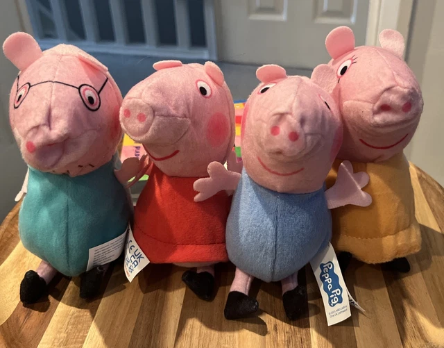 PEPPA PIG FAMILY Soft Toys Bundle £3.00 PicClick UK