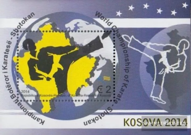 Kosovo Block27 (kompl.Ausg.) postfrisch 2014 Weltmeisterschaften