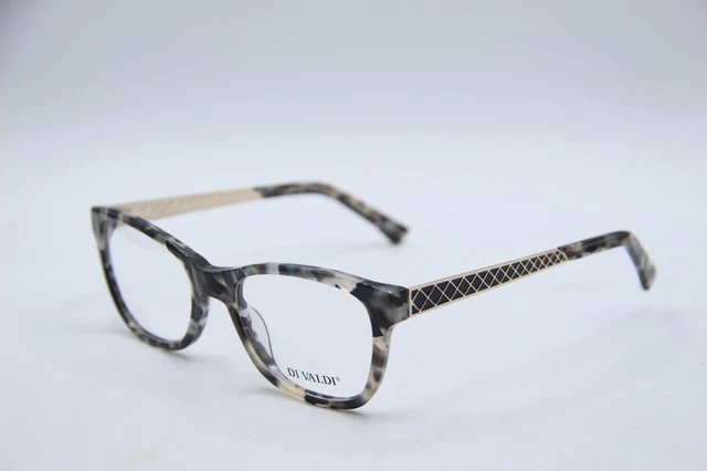 DI VALDI EYEGLASSES Frame DVO 8099 COL.50 51-17-140 Blue  display picture 1