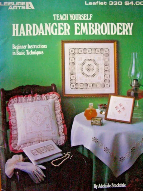 Pattern Book - HARDANGER EMBROIDERY - Beginner Instructions in Basic Techniques
