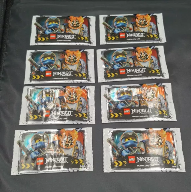 8x Bosster lego ninjago Serie 3 Cartas Coleccionables Cada 5 Nuevo Ovp Ab 3 Año