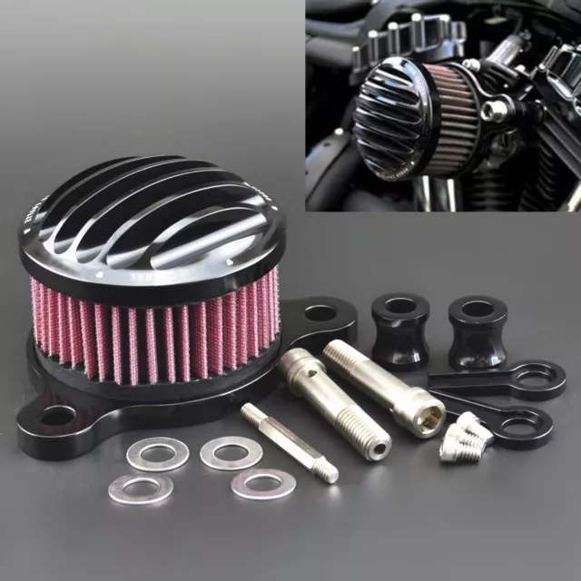 Luftfilter Ansaugfilter Aluminium Kit Für Harley Sportster XL883 XL1200 88-17