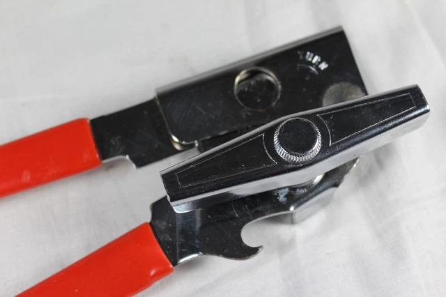 Swing-A-Way Manual Portable Can Opener - Red, Made in USA