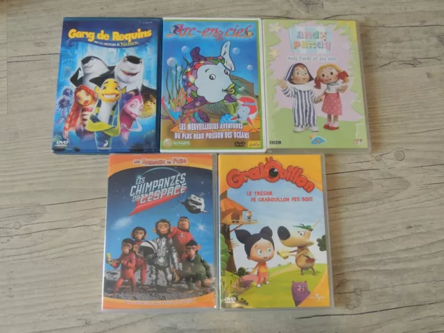 Lot de 5 DVD