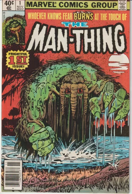 ~MAN-THING #1~ (1979) "Regeneration -- and Rebirth"