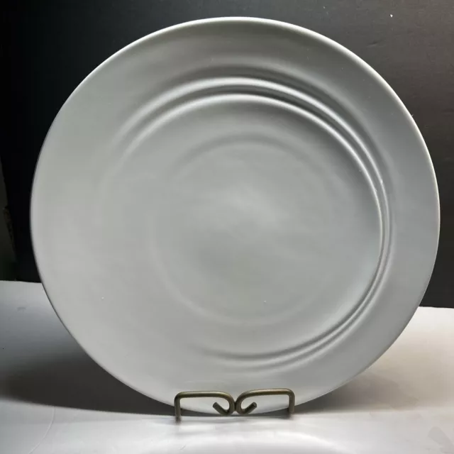 Crucial Detail- Designer Martin Kastler -Wave- White Porcelain  12 1/2” Platter