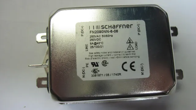 Fn2090Nn-6-06  Schaffner  Power Line Filter