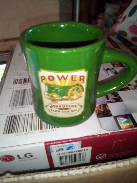 john deere tractor coffee mug power of John Deere 