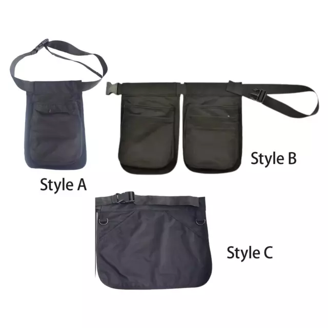 Waist Bag Packs Waitress Fashionable Multifunctional Buckle Closure Work Waist