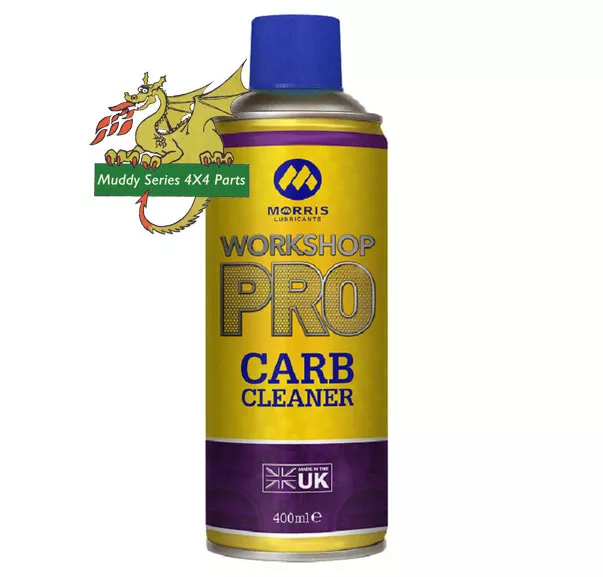 Morris Workshop Pro Carb Cleaner CAR400 Classic Motorcycle & Cars 400ml