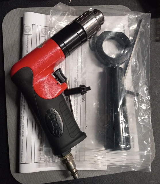 Sioux Tools SDR5P7N2 Non-Reversible Pneumatic Drill | 0.5 HP | 700 RPM | 1/4"