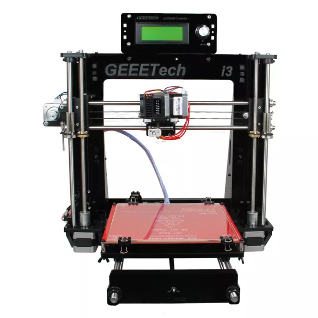 Geeetech Acrylic Reprap 3D Printer Prusa i3 ProB MK8 Extruder LCD from London 2