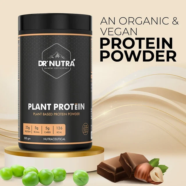 100% Plant Based Protein Powder Digestive Enzymes & Antioxidantsfor Men & Women.