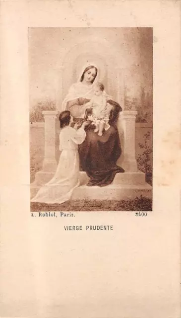 OLD nice  rare Holy cards from 1950"H7818" Holy maria