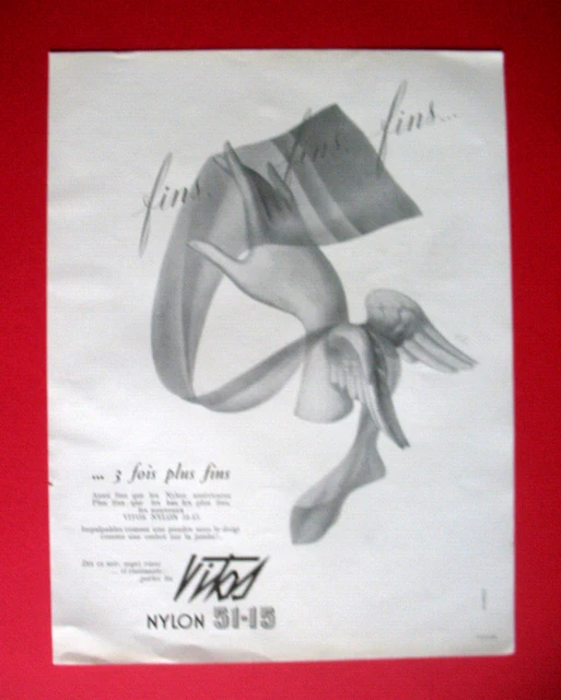 Bas Nylon Couture Vitos Dynam Zibeline Taille 3 - 9½, Fully Fashioned, Neuf Avec étiquettes