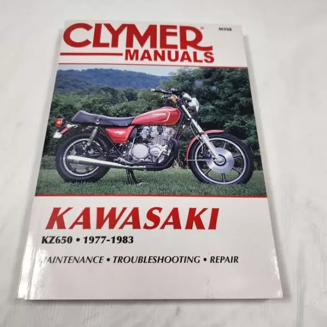 Kawasaki Clymer Repair Service Manual Book 77 - 83 KZ650 Fours KZ 650