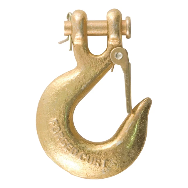 Curt 3/8" Safety Latch Clevis Hook (24,000 lbs, 3/8" Pin)