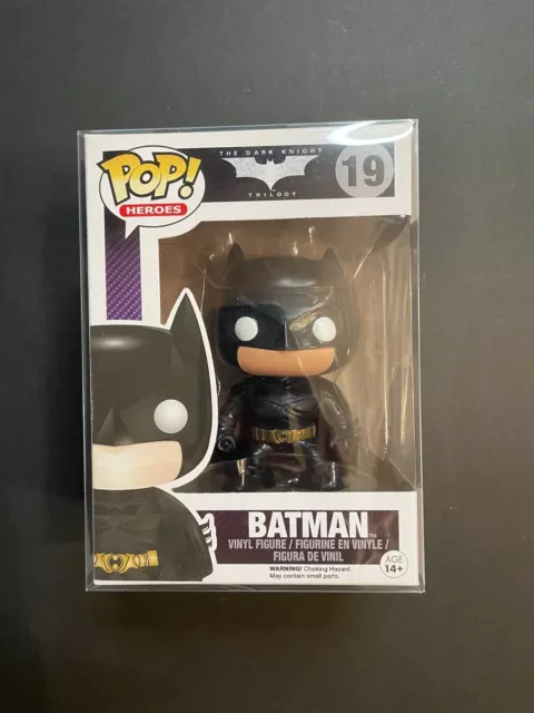 Funko Pop! Vinyl Batman Dark Knight Trilogy DC Comics Heroes #19 Vaulted Rare