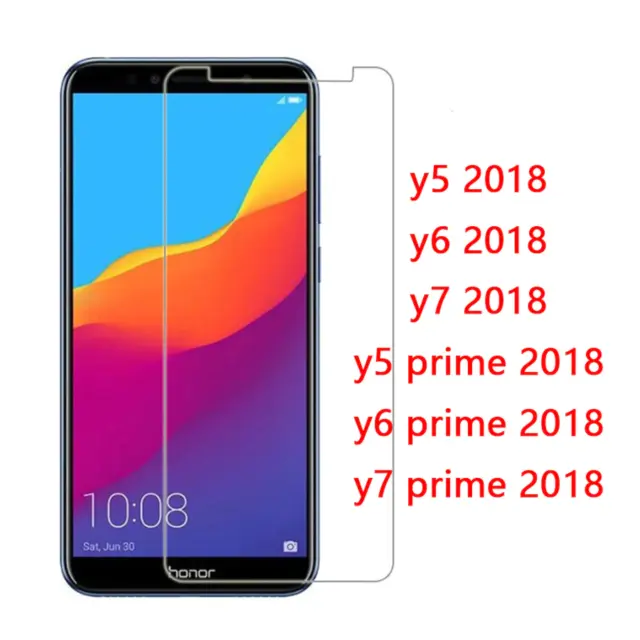 Gorilla Tempered Glass Screen Protector Cover for Huawei Y5 Y6 Y7 Y9 2019 Pro 3