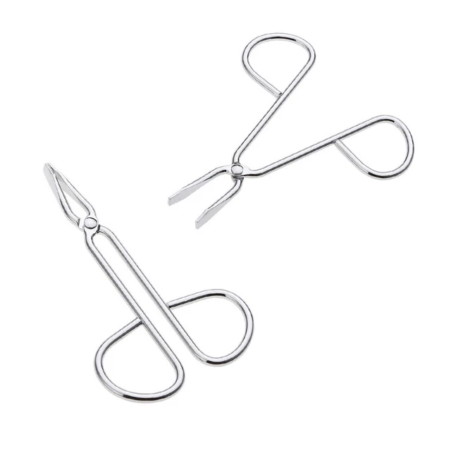 Healeved 8-teiliges Edelstahl Augenbrauen-Set – Pinzetten, Klemmen & Werkzeuge Für Perfekte Augenbrauen