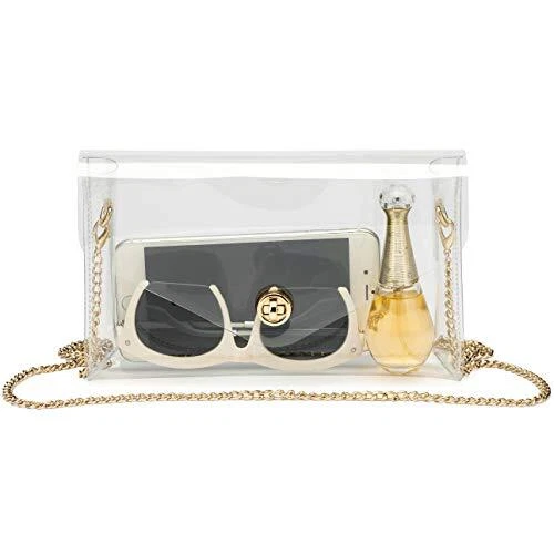 Clear Purse Gift for Women Stadium Approved Clear Crossbody Bag Cute...