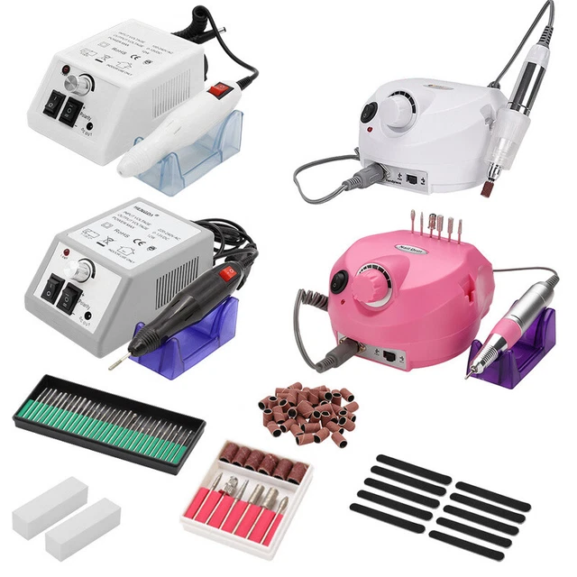 Nagelfräser Pediküre Elektrische Nailart Profi Set Nagelfraser Fräser Feile