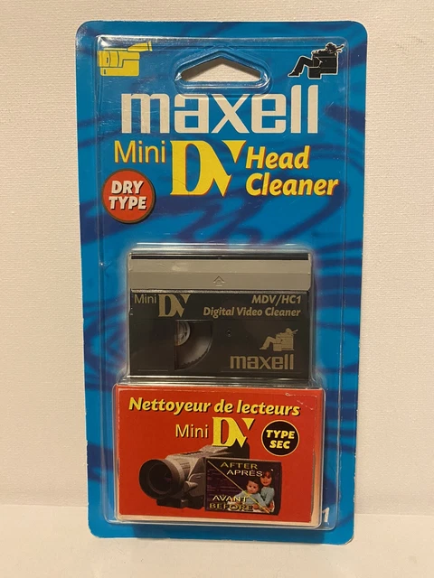 Maxell Mini DV Tape Cleaner (Dry Type) MDV/HC1 **Sealed** Brand New