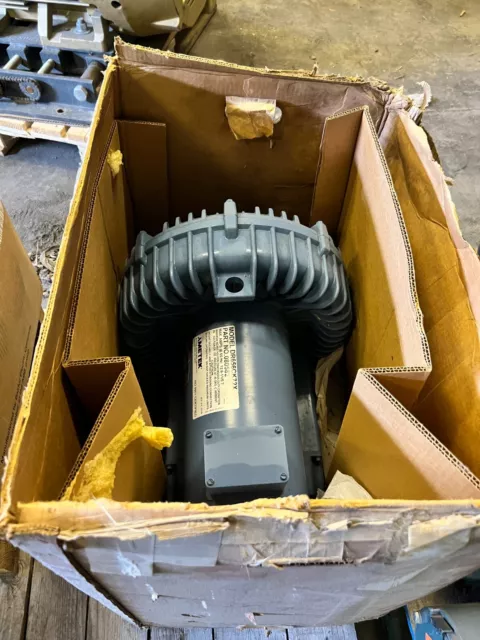 👀 New Ametek 4 Hp Regenerative Blower 230/460 Vac 3 Phase 3450 Rpm Dr656Ck72X