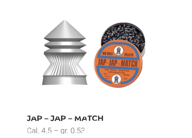 JSB STRATON DIABOLO Pallini Cal.4,50 0,535g/8,26grConf. 500 pallini - Aria compressa e Armi a Salve