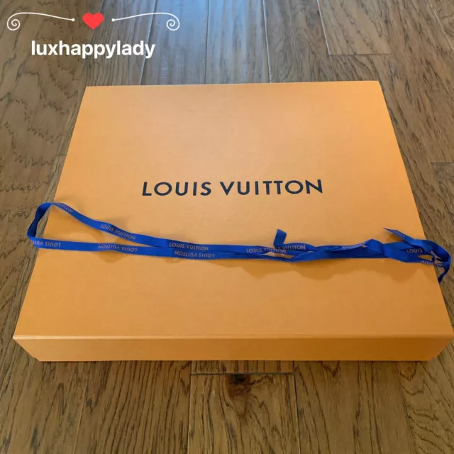 LOUIS VUITTON Empty Magnetic Gift Box 19 X 18 X 3 Neverfull GM with Dustbag