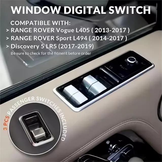 Pulsante di controllo finestrino auto L494 L405 per Range Rover Sport Vogue 2014-2017