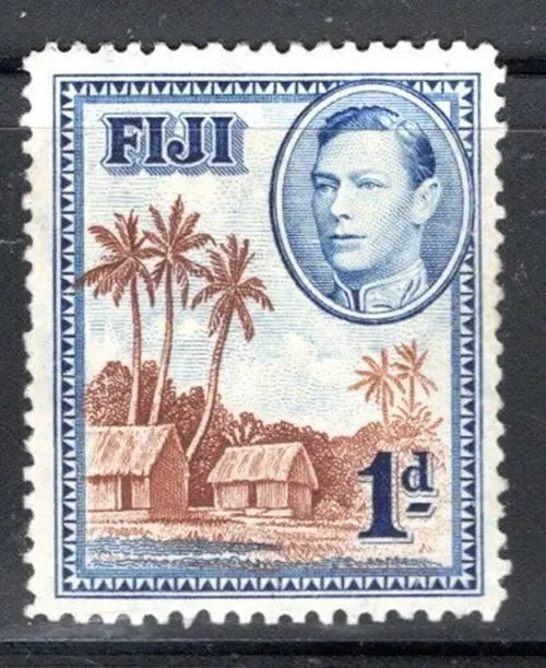 British Fiji  Islands  Stamps Mint Hinged  Lot 1081Ac