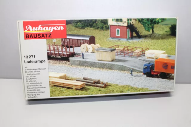 Auhagen 13271 Kit Loading Ramp Tt Gauge Boxed