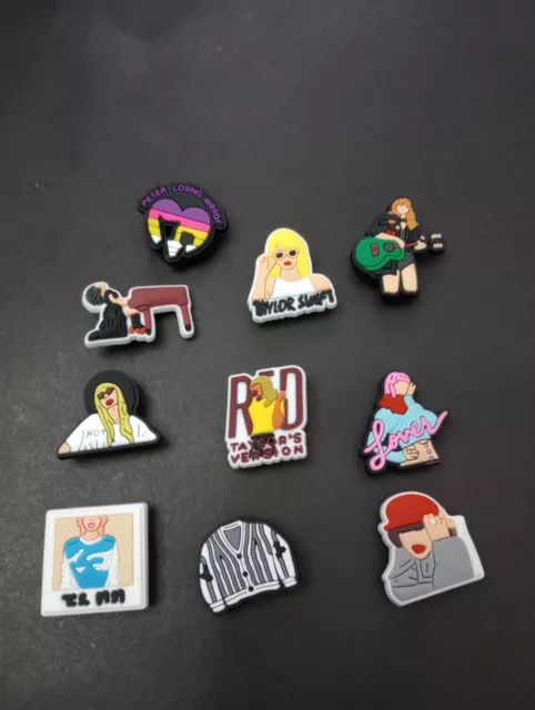 NEW - Taylor Swift Croc Charms (10)