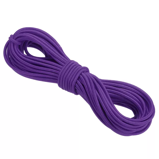 Élastique Câble Lourd Étirer Corde 1/8" 11 Yards Foncé Violet Crochet Sangle