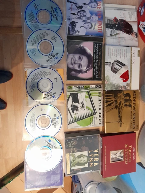 Christmas cds job lot bundle Buble Legends ×19 30s 40s 50s compilations play tes