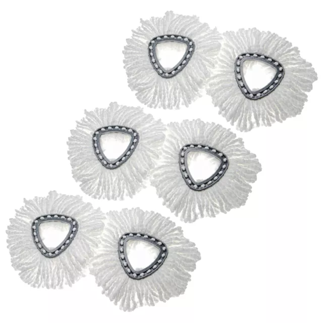 6 Replacement Mop Heads for Vileda Easy Wring & Clean Turbo Easy Wring