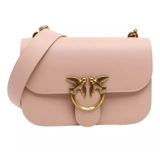 PINKO Borsa Donna Love Bell Classic Vit. Seta PE23 Colore Rosa Cipria