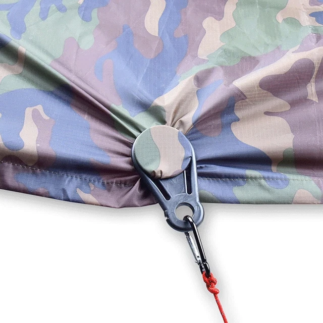 Camping Tent Canopy Clips Outdoor Tarpaulin Rope Alligator Clamps Awning Buckle