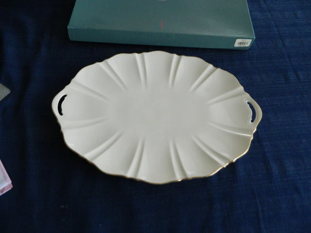 Lenox China "Symphony" 17 1/4" Oval Serving Platter                        9-5