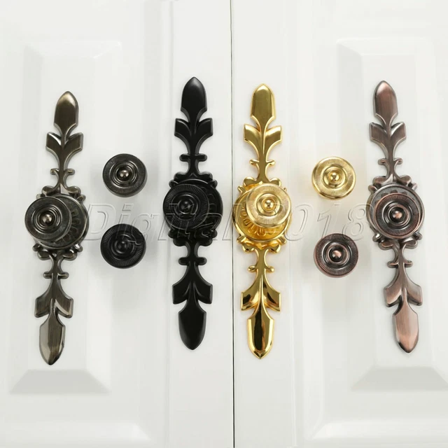 Durable 1pc Knob Handle Door Wardrobe Cupboard Furniture Cabinet Pull & Screw