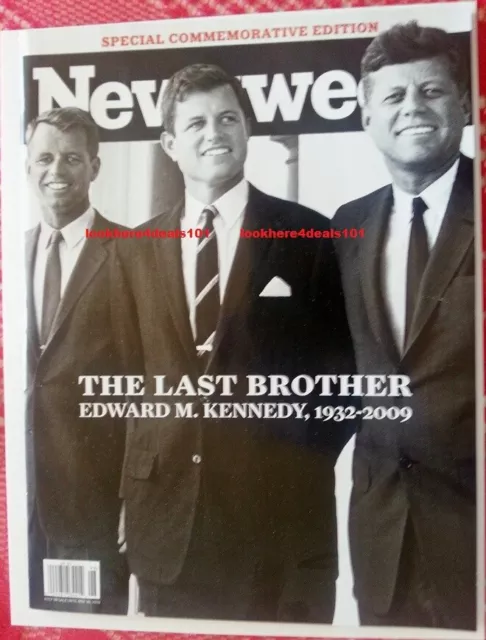 Edward Kennedy Newsweek Magazine The Last Brother Special Commemorative Issue