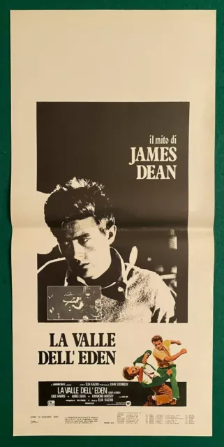 Aaa Locandina Originale Cinema La Valle Dell 'Eden James Dean Elia Kazan
